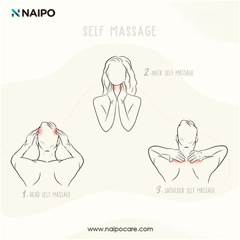 Self Massage Neck And Head Relax Self Massage Neck Massage Massage Tips