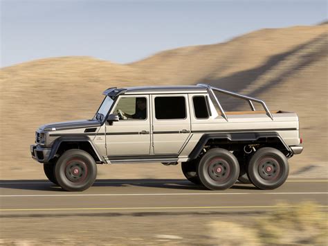 The automotive declaration of independence. Mercedes-benz G-klasse 6x6 - Технически данни и характеристики