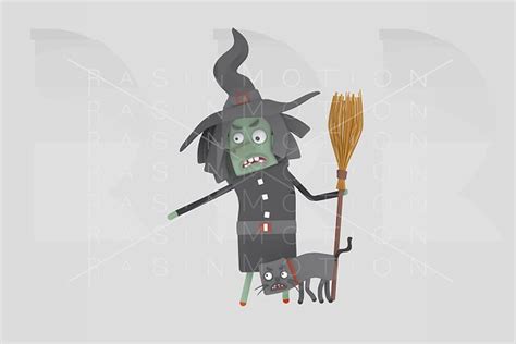 Angry Witch Custom Designed Illustrations ~ Creative Market