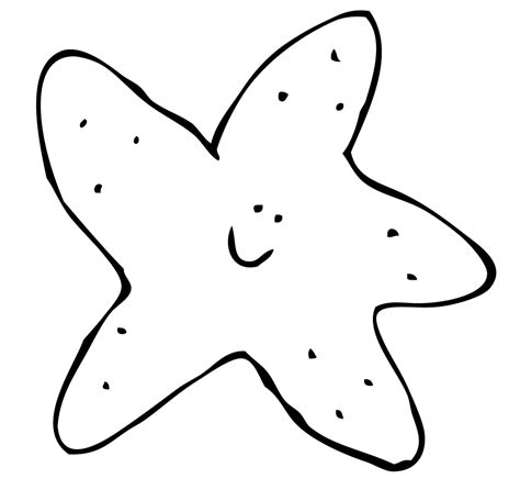 Starfish Outline Free Download On Clipartmag