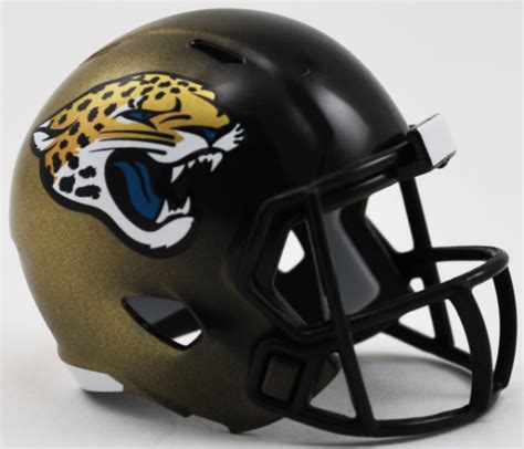 Jacksonville Jaguars Riddell Nfl Mini Pocket Pro Football Helmet For