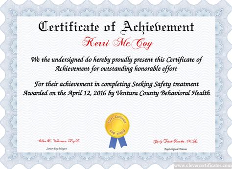 Next you can change the july 28, 2012 date to what. Certificate of Achievement FREE Certificate Templates for ...