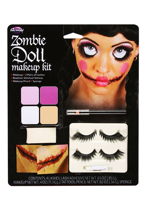 Zombie Makeup Kit Tutorial Rademakeup