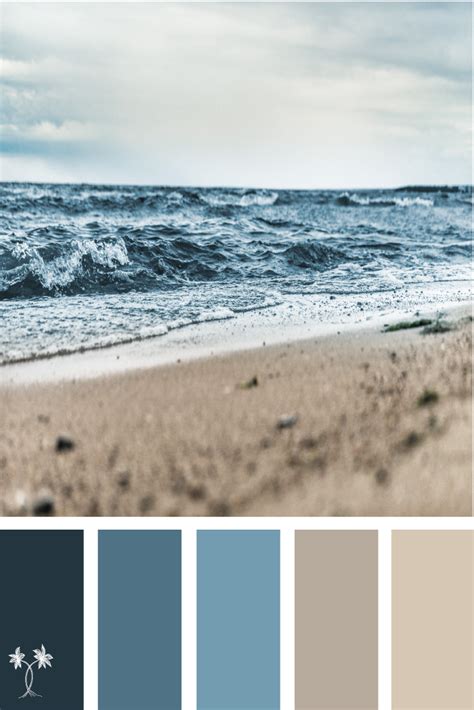 Ocean Waves Color Palette Ocean Color Palette Decor Color Palette
