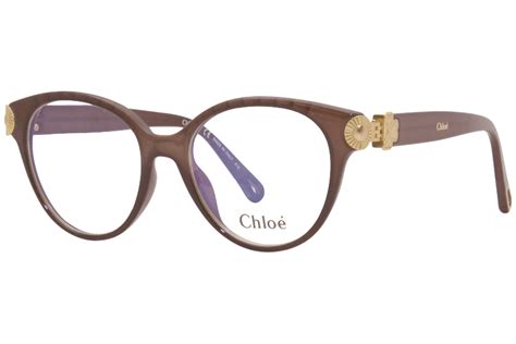 chloe ce2733 eyeglasses women s full rim round optical frame
