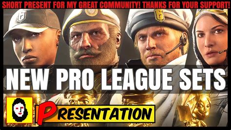 New Pro League Gold Sets Presentation And Mvp Animation Of All 4
