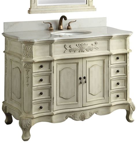 Maybe you would like to learn more about one of these? 42 inch Bathroom Vanity antique white Traditional