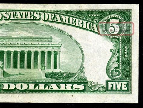 Hard To Find 1934a 5 Silver Certificate N Africa Very K44599928a