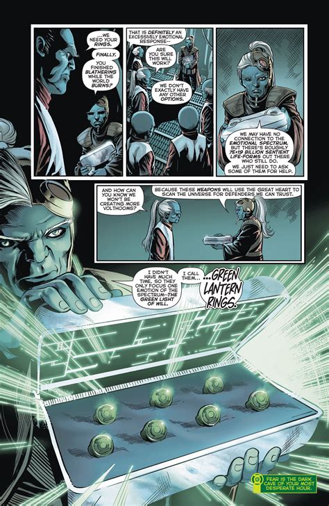 Dc Comics Rebirth Spoilers And Review Green Lanterns 13