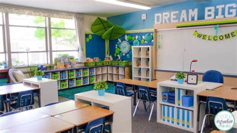 Cool Colors Of Blue Green Teal And Aqua Make This Second Grade