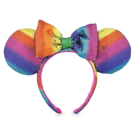 Rainbow Disney Collection Minnie Mouse Ear Headband Rainbow Disney