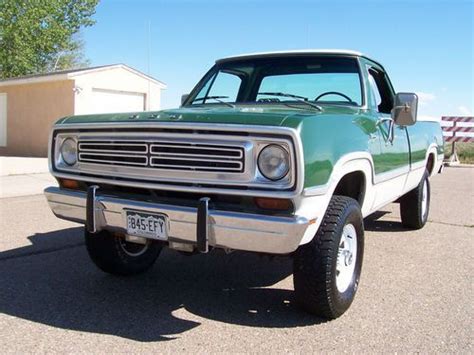 1973 Dodge Power Wagon Adventurer Sport 4x4 Nice No Reserve Power