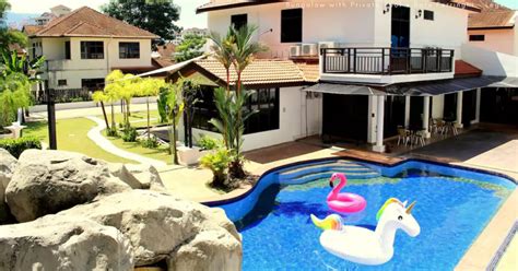 Villas en batu ferringhi desde 213 € por semana : Villa With Private Pool Penang © LetsGoHoliday.my