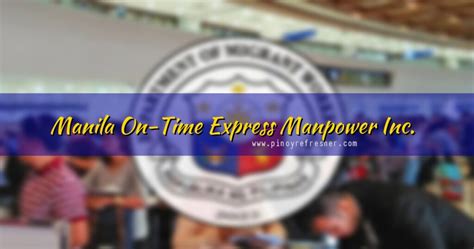 Manila On Time Express Manpower Inc