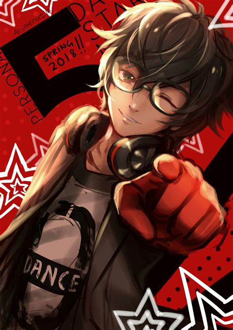 Persona 5 Akira Kurusu Video Game Characters Cute Characters Anime