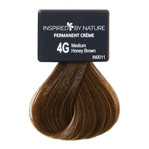 Inspired By Nature Ammonia Free Permanent Hair Color Medium Honey Brown