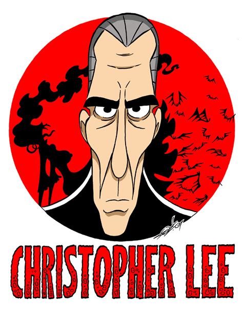 Christopher Lee Caricature By Jayfosgitt On Deviantart