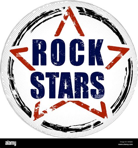 Rock Stars Grunge Design Stock Vector Image And Art Alamy