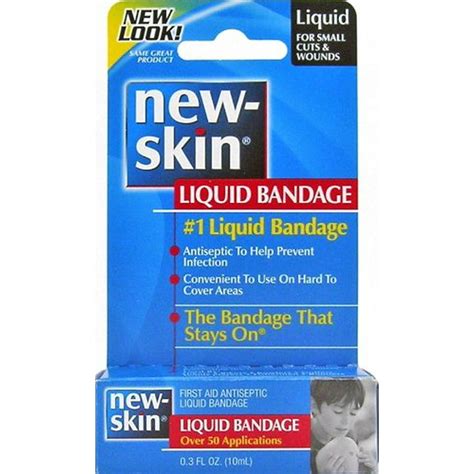 3 Pack New Skin Liquid Bandage Over 150 Applications 03 Fl Oz