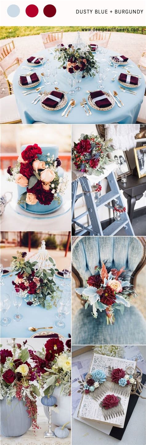 Top 10 Dusty Blue Wedding Color Combos For 2024