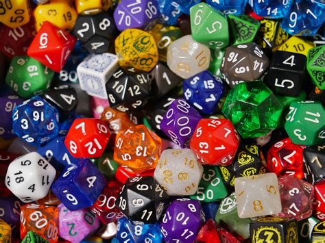 collection of gaming dice - Atlanta Social Skills Therapy Practice
