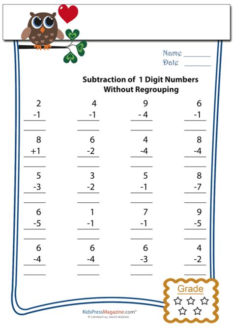 This page contains handful of printable calculus worksheets to review the basic concepts in finding derivatives and integration. Easy Subtraction Worksheets #2 - KidsPressMagazine.com | Kids math worksheets, Math, Math worksheets