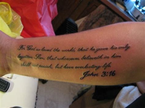 John 3 16 tattoo designs. john 3:16: | Faith tattoo