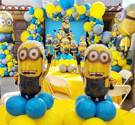 💡 Los Minions Ideas Para Decorar Fiesta De Cumpleaños Ideas Cumpleaños