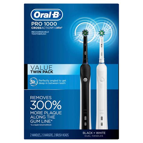 Shop online for special offers on selected products. Oral-B Pro 1000 CrossAction Electric Toothbrush, Powered ...