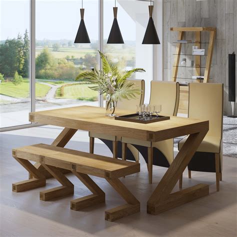 We had a slight problem with the top but it was quickly replaced and i could not be happier. Z Designer Solid Oak Large Dining Table - Freitaslaf Net ...