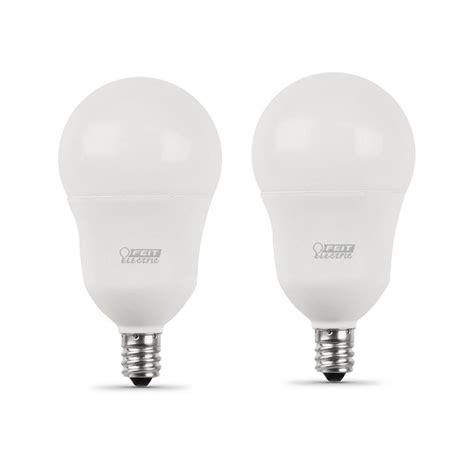 Led, hid lights and fixtures. Feit Electric 60W Equivalent A15 Candelabra Dimmable CEC ...