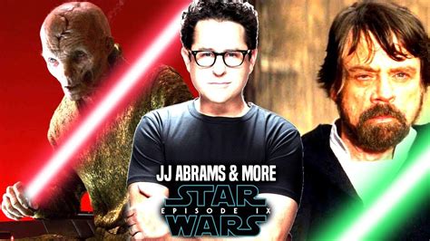 Star Wars Jj Abrams Changing Episode 9 From Backlash And More Star
