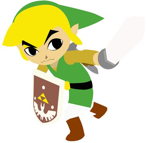 Toon Link The Legend Of Zelda Wind Waker Vector By Paradox550 On