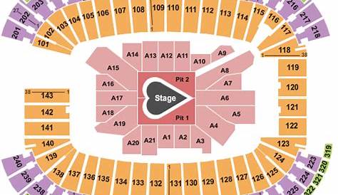 Eras Tour Seating Chart Atlanta
