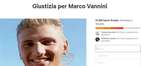 È uno dei casi di cronaca che ha spaccato l'italia, l'opinione pubblica e i. Caso Vannini, la petizione verso quota 100.000 firme