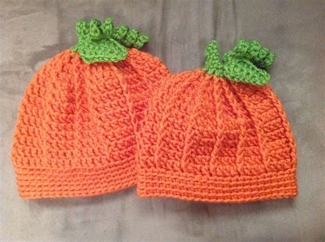 Ravelry Pumpkin Harvest Hat By Cathy Kurtz Crochet Hats Crochet