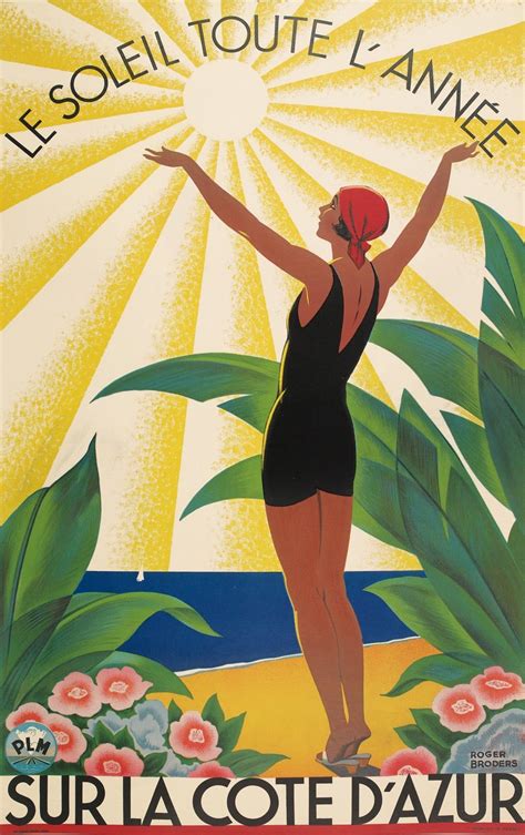 15 Beautiful French Art Deco Travel Posters By Roger Broders