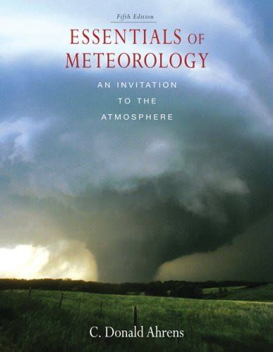 Essentials Of Meteorology By C Donald Ahrens American Book Warehouse