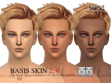 The Sims Resource Bassis Skintones 20 By S Club Sims 4 Downloads