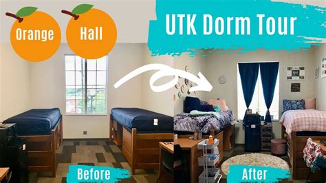 University Of Tennessee Knoxville College Dorm Room Tour Orange Hall
