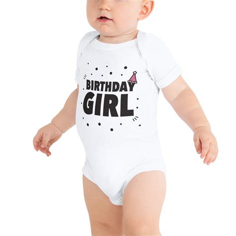 Birthday Onesie Birthday Girl Onesie Toddler Birthday Shirt Etsy