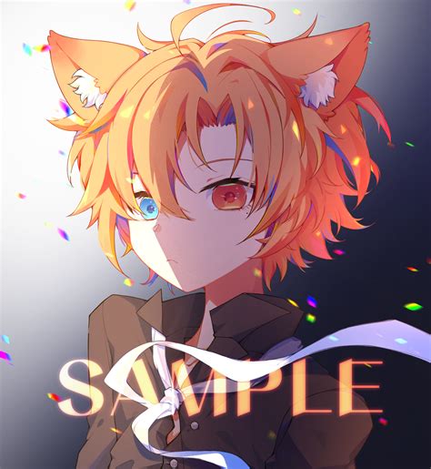 Anime Chibi Fox Boy