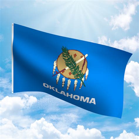 Oklahoma Nylon Flag
