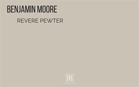 In some homes, warm green grey colours like benjamin moore revere pewter or edgecomb grey start to look a little purple. Benjamin Moore Revere Pewter: Is It the Right Paint Color ...