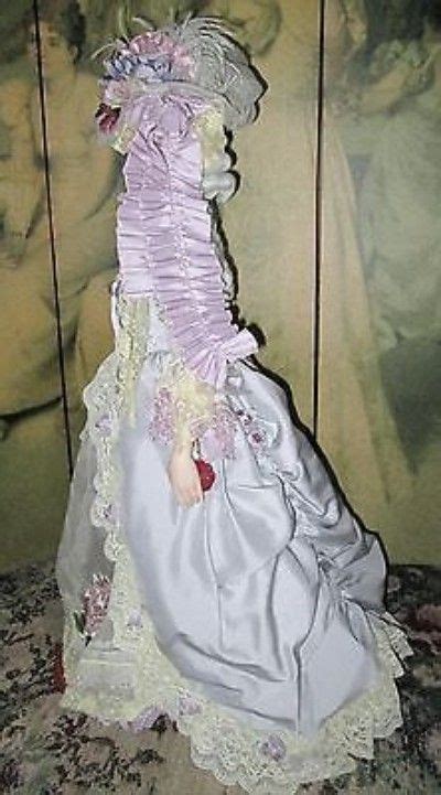 Marie Antoinette By Mundia Doll Porcelain Victorian Style Coa Mib 05