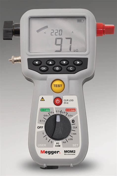 New Hand Held High Current Micro Ohmmeter From Megger Delivers Up To
