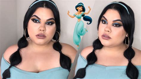 Disney Princess Series Princess Jasmine Makeup Tutorial 🖤 Youtube