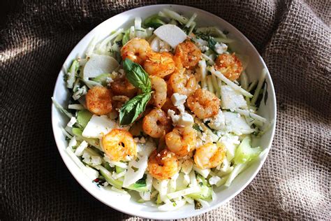 Shrimp Apple Fennel And Daikon Salad Recipe Mindbody Yes