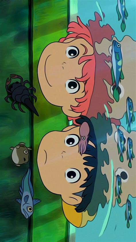 Ponyo Wallpaper Studio Ghibli Movies Ghibli Artwork Cute Anime
