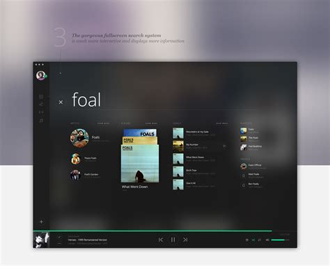 Spotify - UI redesign concept on Behance